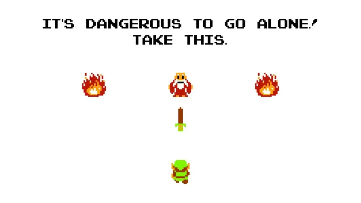 It's dangerous to go alone