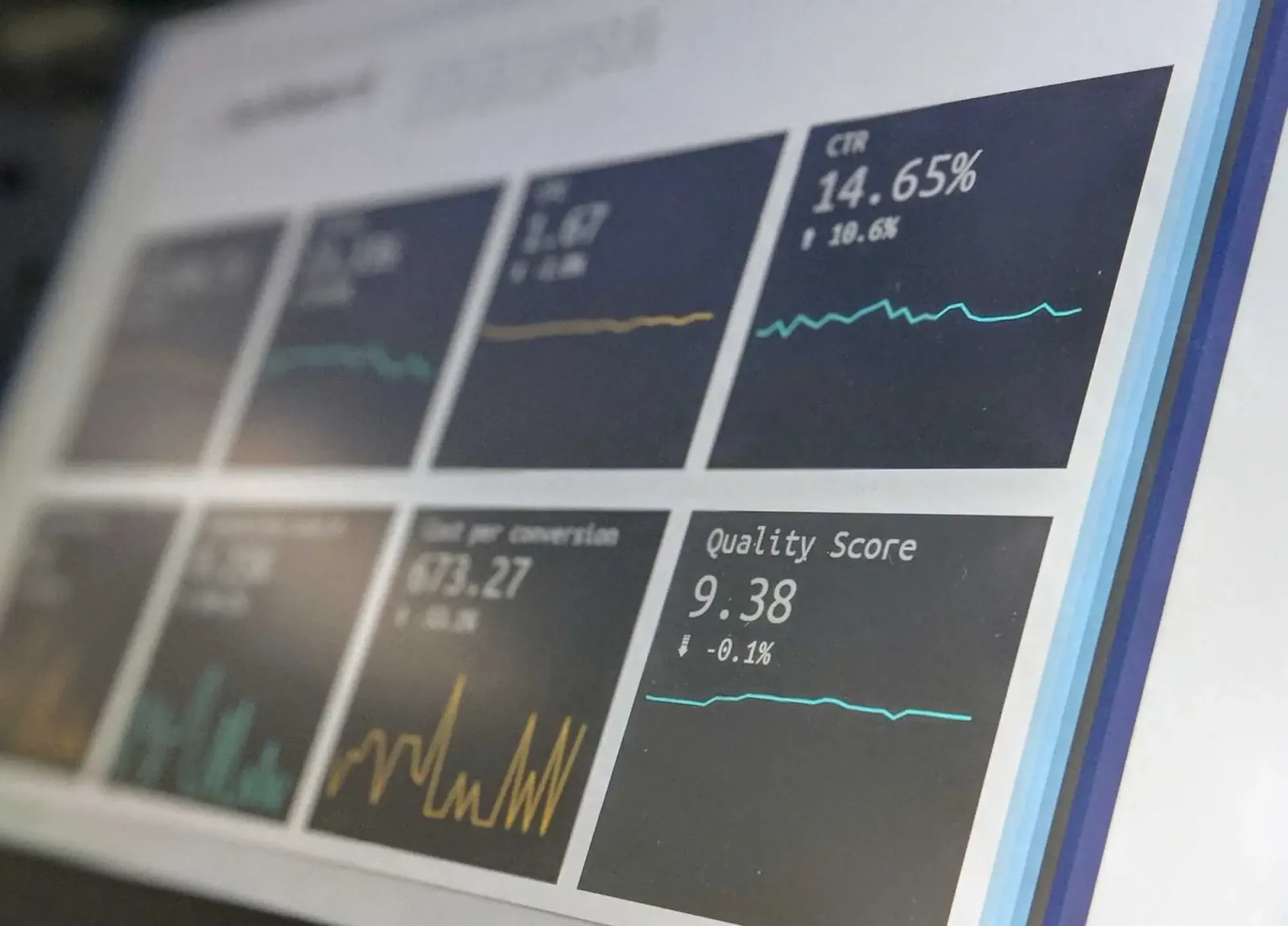 Dashboard display — Photo by Stephen Dawson on Unsplash