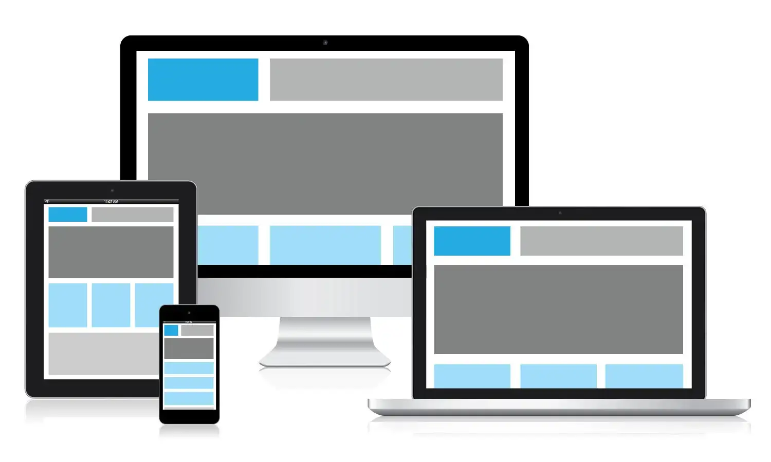 Devices of various sizes