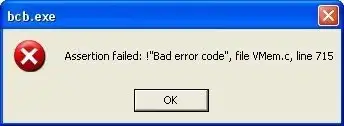 Error message