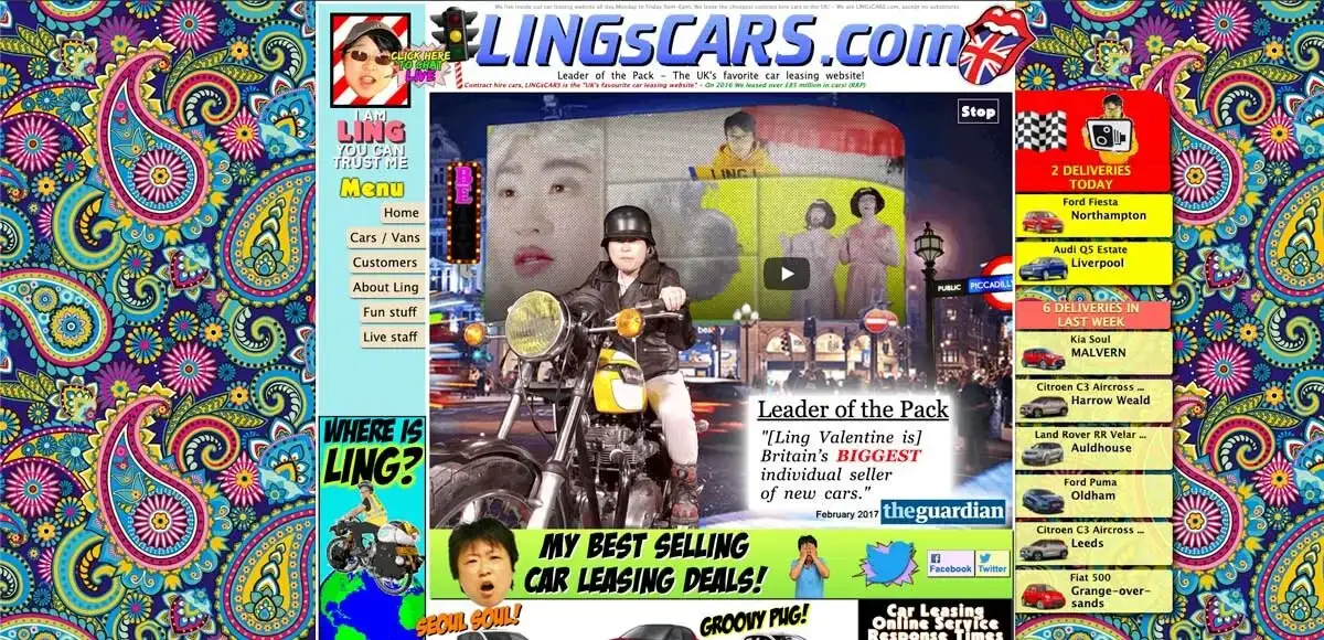 The infamous LingsCars.com