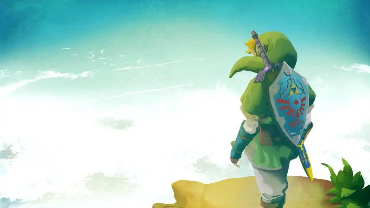 Link Looks Back