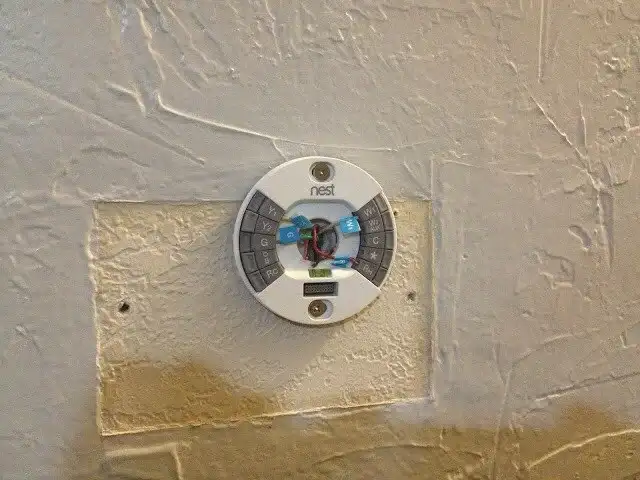 Wiring during Nest installation