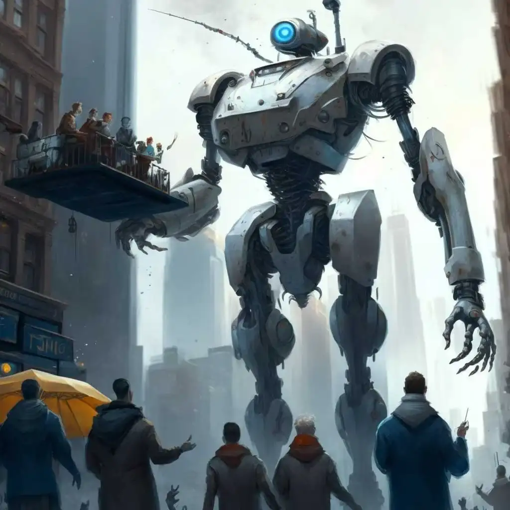 Robots lift us up